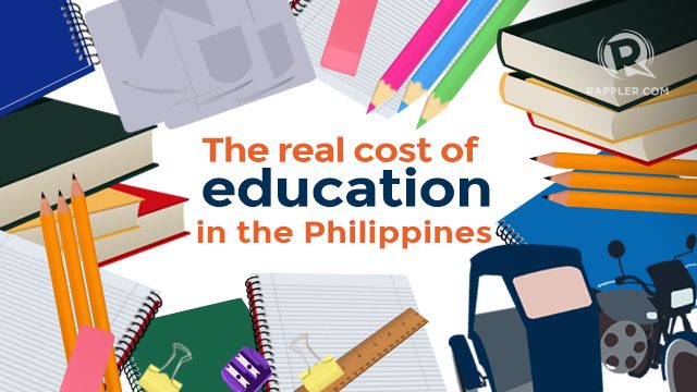 The real cost of education in the Philippines