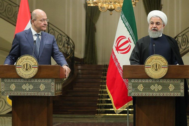 Iraq president visits Iran