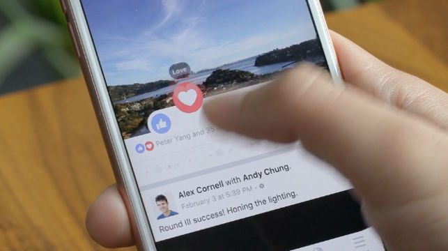 Facebook rolls out expanded ‘reactions’