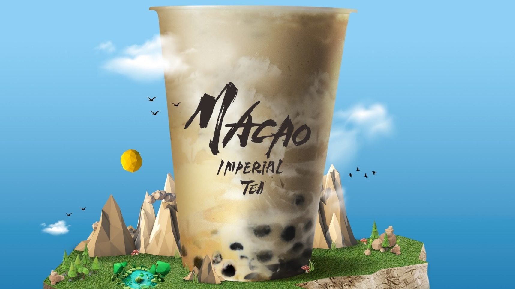 PSA: You can upsize your Macao Imperial Tea drink to 1 liter for free