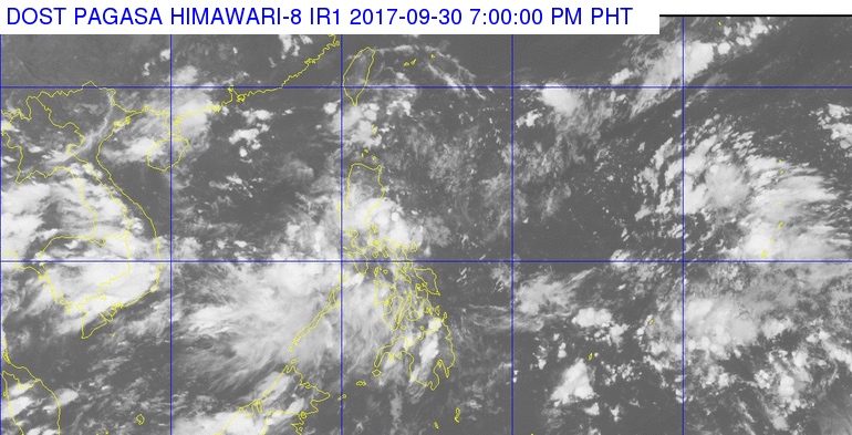 Rainshowers in many parts of PH due to LPA, ITCZ
