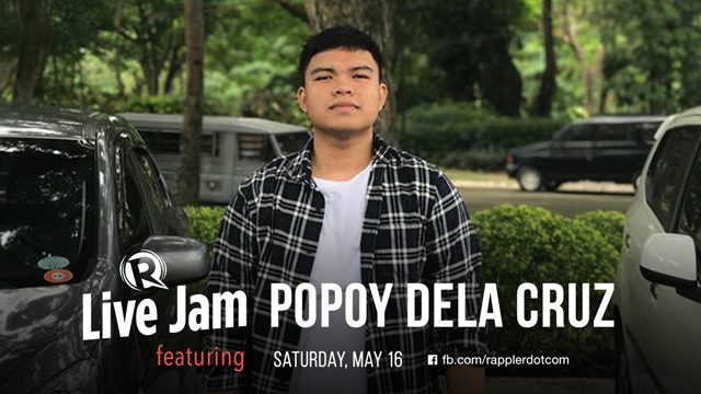 [WATCH] Rappler Live Jam: Popoy dela Cruz