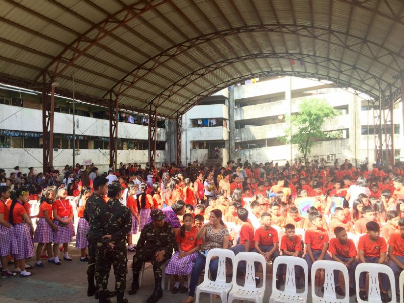 PH Army teaches students about ill effects of drugs