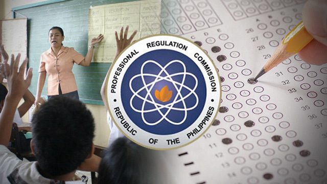 RESULTS: September 2018 licensure exam for teachers