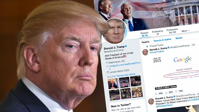 Trump tweets – then deletes – video of fan yelling ‘white power’