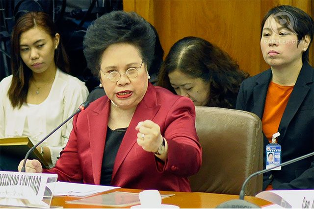 DIVORCE. Among all presidential bets, only Miriam Defensor Santiago is vocal in her support for a divorce law.  
