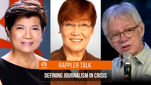 Rappler Talk: Defining journalism in crisis