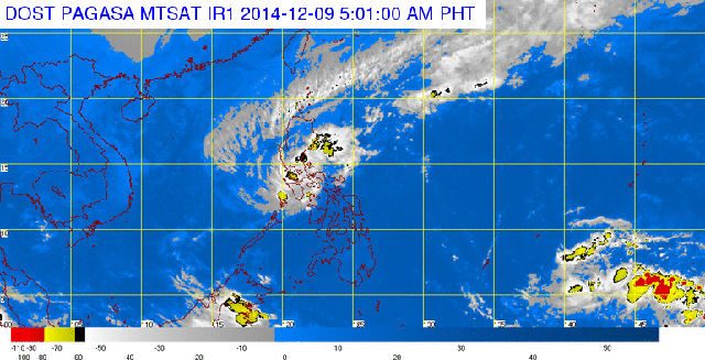 Ruby now a tropical depression