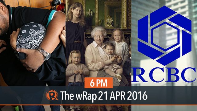 PH voter data, RCBC treasurer, Queen Elizabeth at 90 | 6PM wRap