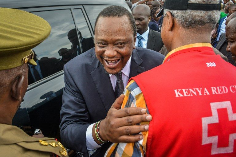 Hugs and apologies between Kenyan political rivals