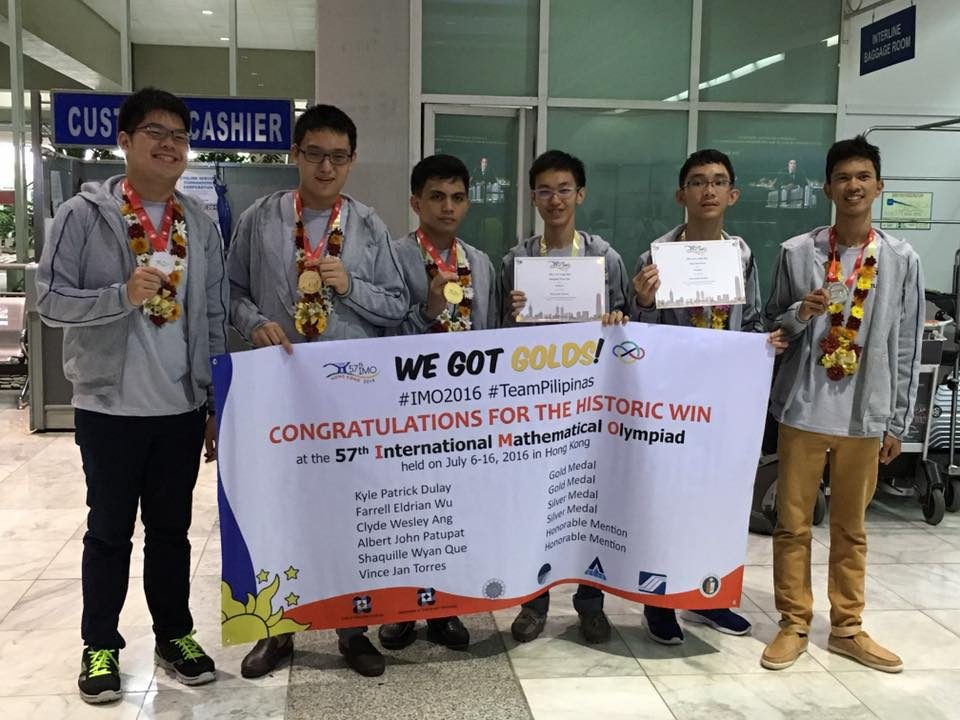 Int’l Math Olympiad: Filipino HS students finally bring home gold