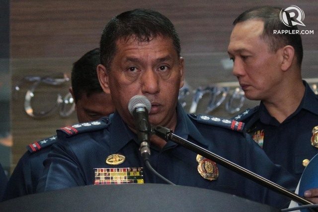 ENSURING ORDER. ARMM top cop Graciano Mijares must protect 2.1 million people expected to vote in ARMM. File photo by Darren Langit/Rappler 