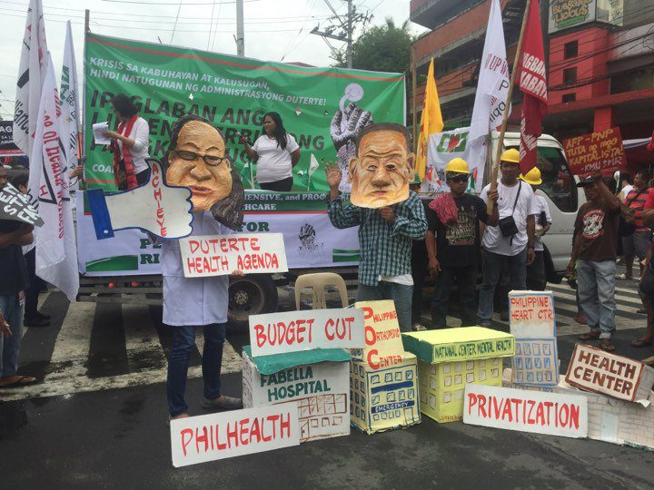 Groups slam health reform failure under Duterte administration