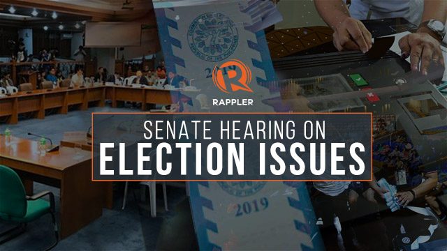 WATCH: Senate hearing on election issues