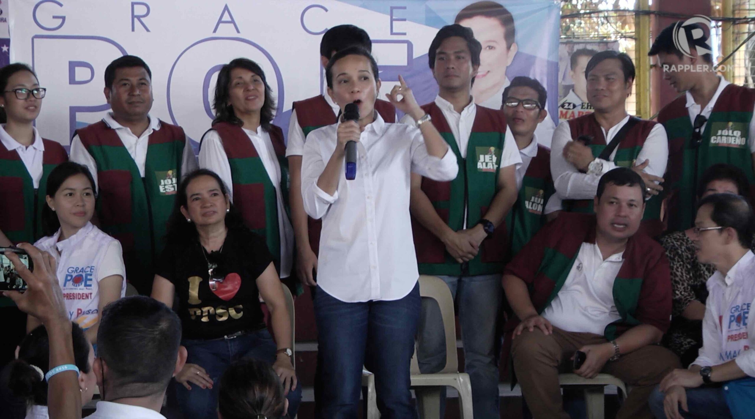 Grace Poe banks on FPJ’s legacy to get votes in Laguna