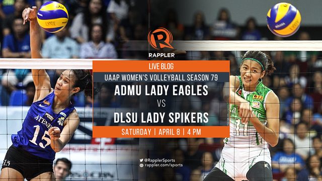 LIVE BLOG: Ateneo Lady Eagles vs DLSU Lady Spikers – UAAP Season 79 second round