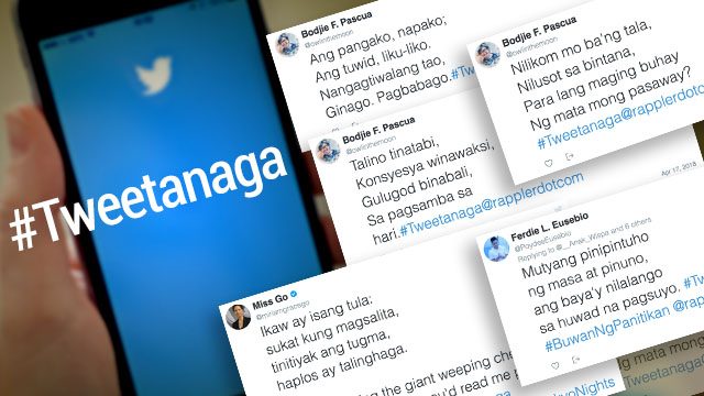 The best #Tweetanaga entries for the 3rd week of April 2018