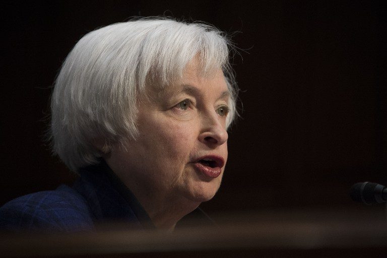 Federal Reserve chief Yellen vows to serve out term as chair
