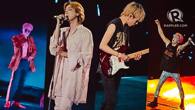 SOLO. WINNER members perform solo stages during their concert. Photos by Paolo Abad/Rappler 