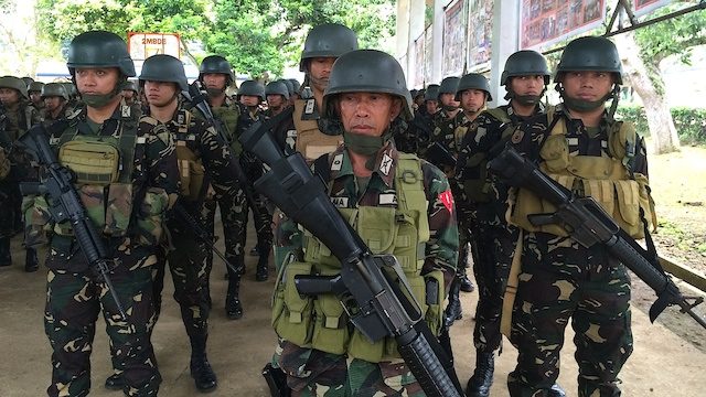 Gov’t troops prepare for pullout after ceasefire declaration