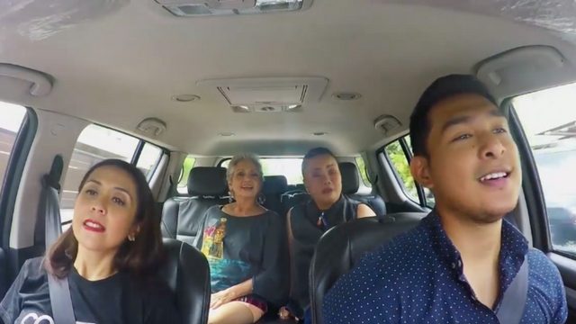 WATCH: ‘Ang Larawan’ stars sing OPM hits carpool karaoke style