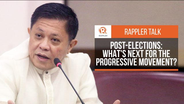 Rappler Talk: What’s next for the progressive movement post-elections?