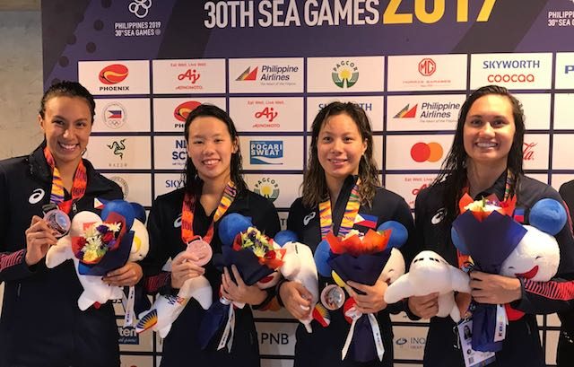 PH swimming relay salvages bronze as Luke Gebbie shatters record