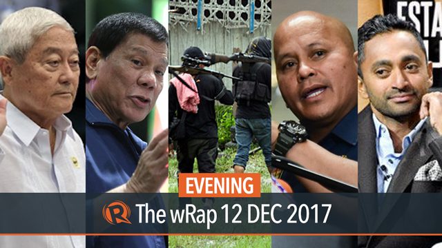 Duterte on martial law extension, Dela Rosa on Carpio, Ongpin case | Evening wRap
