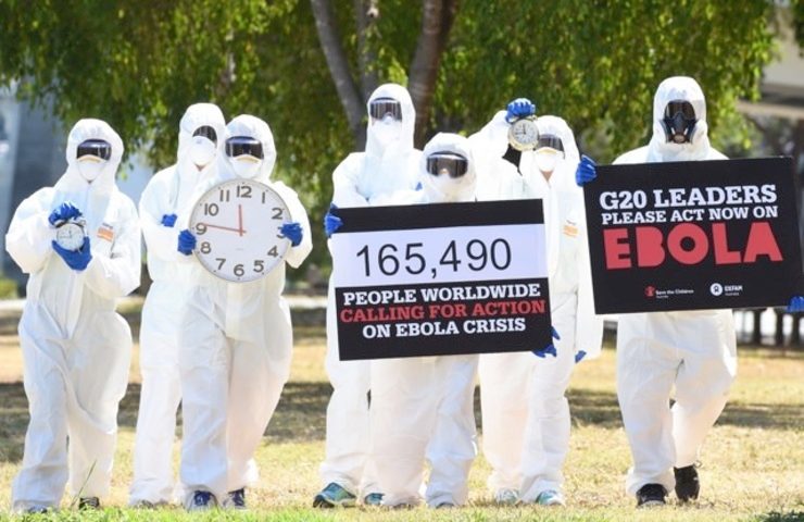UN, aid groups step up pressure on G20 over Ebola