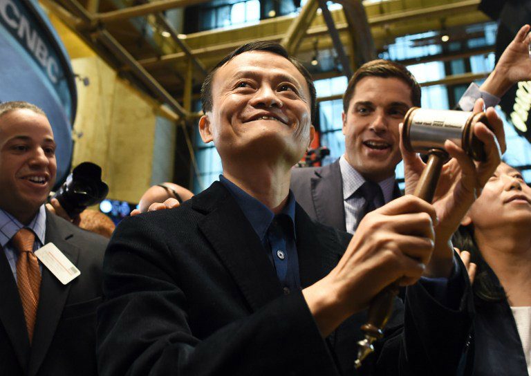 'THINKING BIG.' Chinese online retail giant Alibaba founder Jack Ma is among the speakers listed in the APEC CEO Summit on 'The Power of Thinking Big.' File photo by Jewel Samad/AFP 