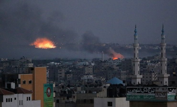 Bloody mayhem at Gaza market as Israel observes ‘lull’