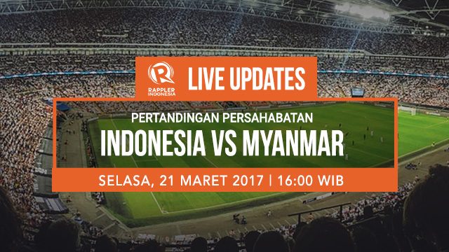 LIVE UPDATES: Indonesia vs Myanmar