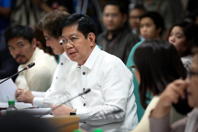 SUBPOENA. The Senate approves on 3rd and final reading a bill seeking to allow the Philippine National Police chief and the top two officials of the Criminal Investigation and Detection Group to summon people in the conduct of a probe. File photo by Senate PRIB 
