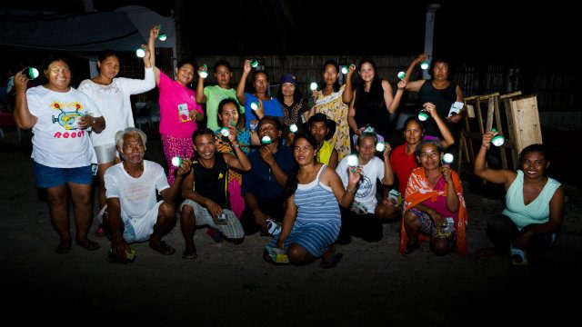 Giving the gift of light to typhoon-struck Malapascua