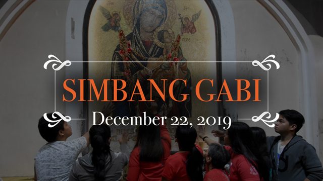 READ: Gospel for Simbang Gabi – December 22, 2019