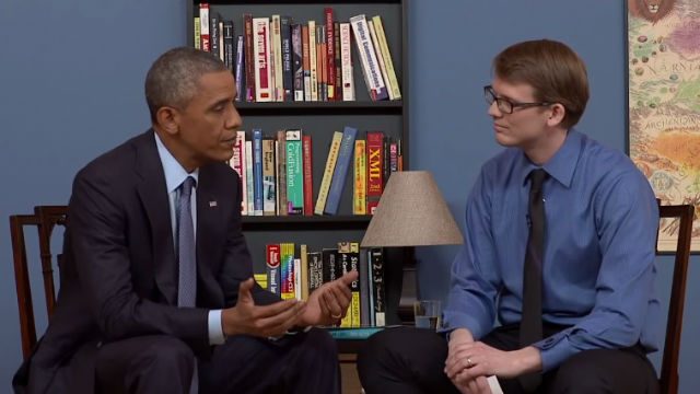 WATCH: YouTube stars quiz Obama