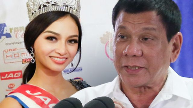 Duterte wants to personally congratulate Kylie Verzosa