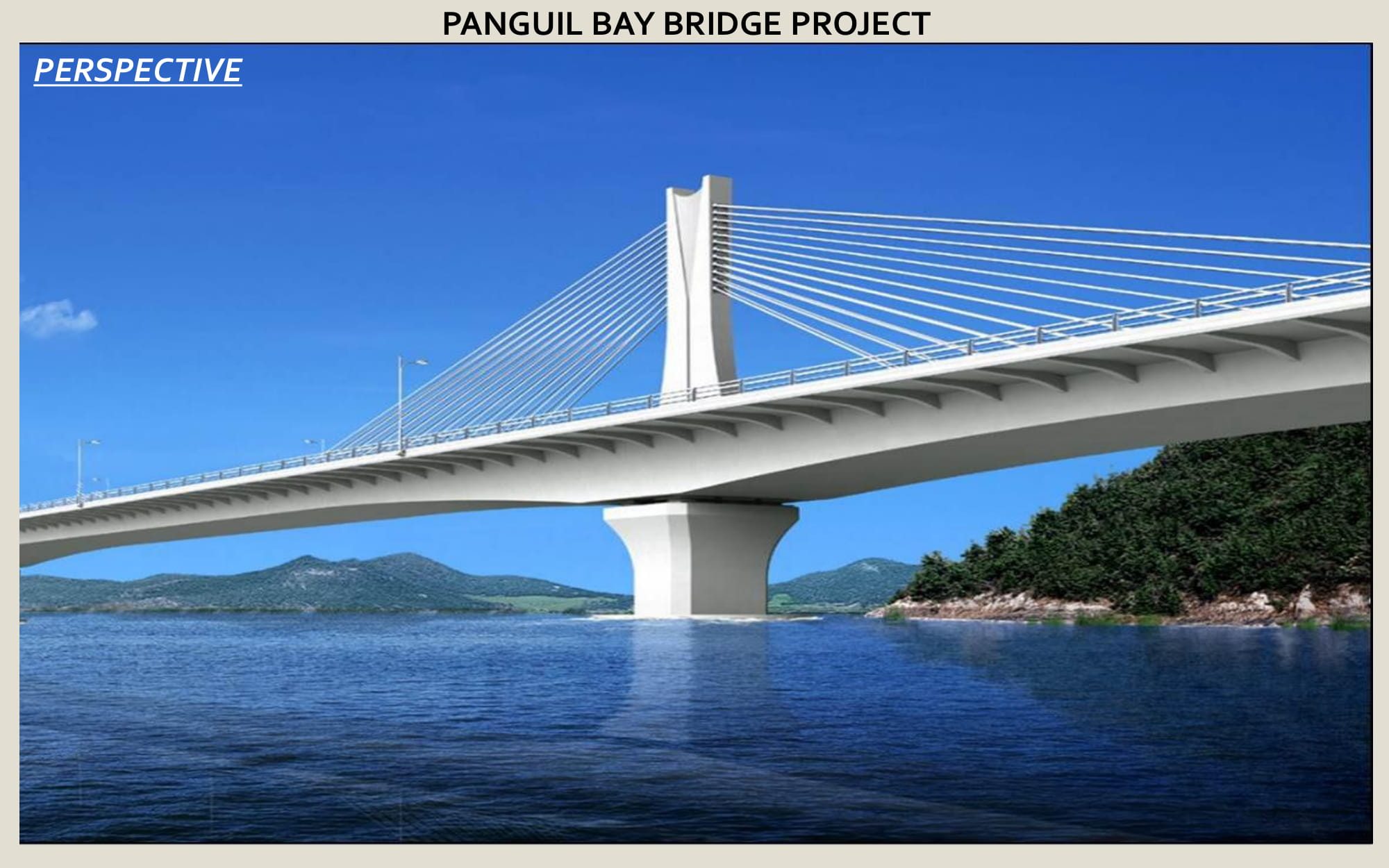 DESIGN PERSPECTIVE. Actual design of the Panguil Bridge released by the DPWH to Rappler 