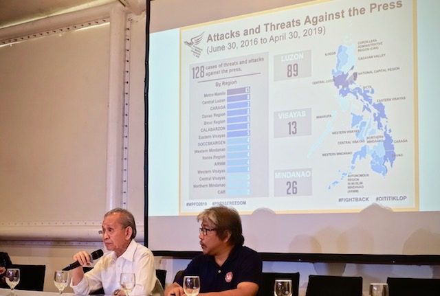 Over 100 attacks vs journalists since Duterte assumed office – monitor