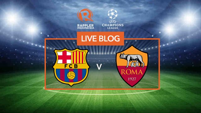 AS IT HAPPENED: Barcelona vs AS Roma – Liga Champions