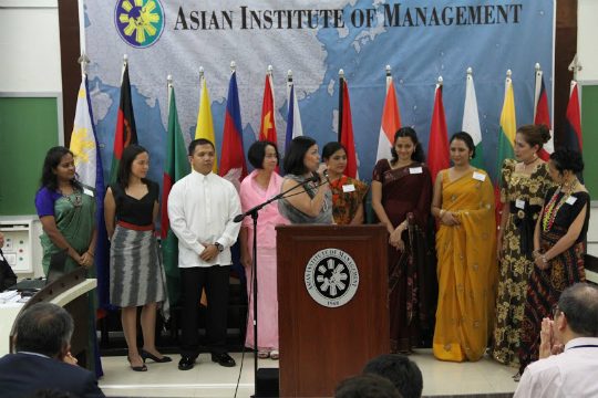 AIM graduate students examine rural Philippines