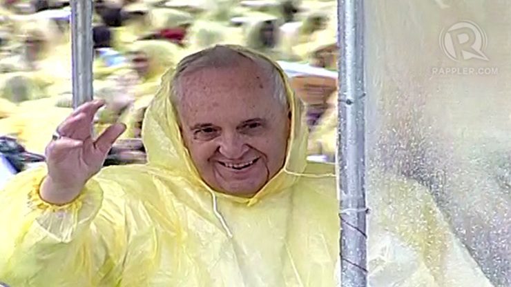 ‘Amang’ threatens Pope’s Luneta Mass