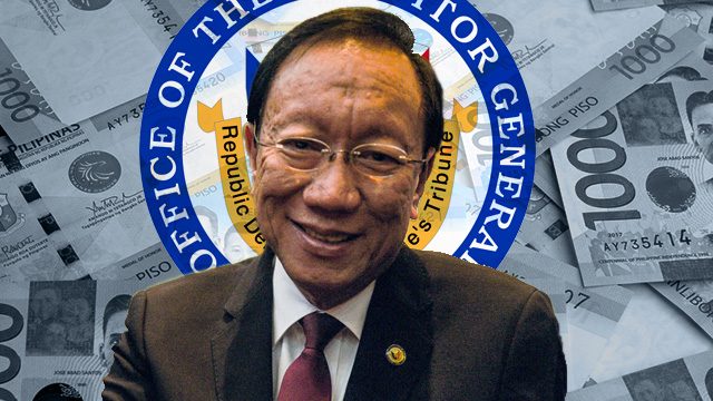 Calida is first SolGen in years to be among 5 highest paid in government