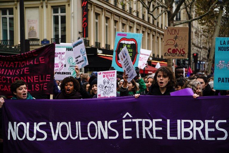 Thousands protest in ‘feminist tidal wave’ against sexist violence