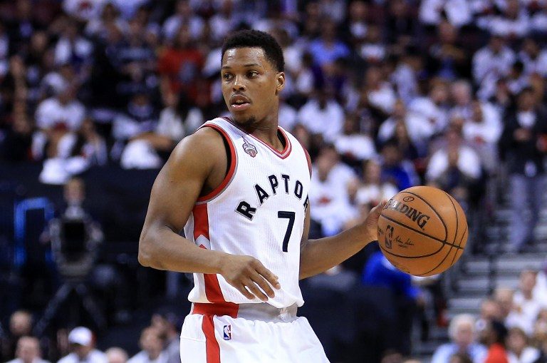 WATCH: Kyle Lowry shoots around after midnight following Game 1 loss