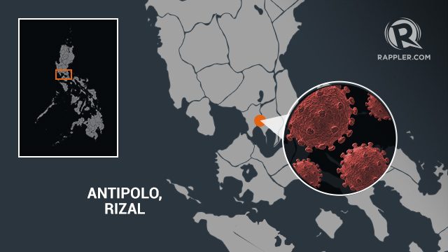 Antipolo City reports first coronavirus case