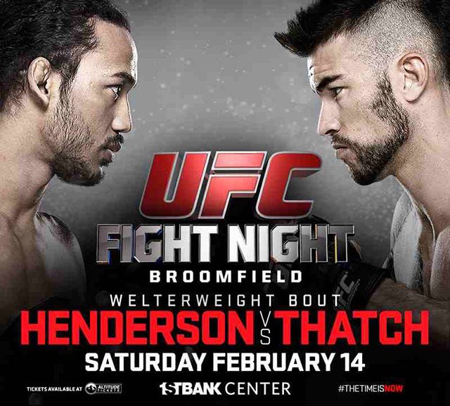 Henderson submits Thatch at UFC Fight Night 60