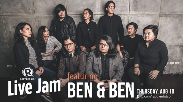 [WATCH] Rappler Live Jam: Ben&Ben returns!