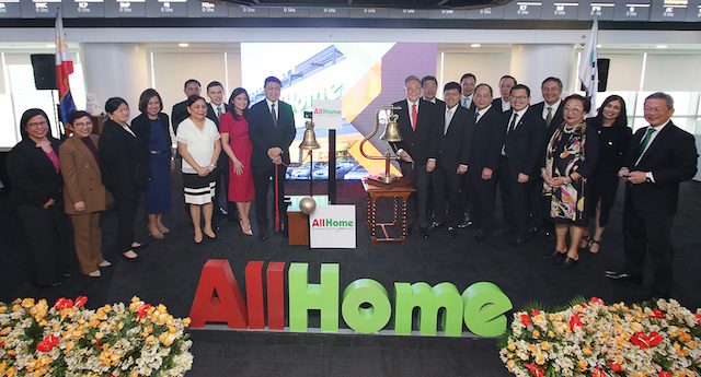 AllHome gets relatively warm welcome, gains 0.5% on PSE debut