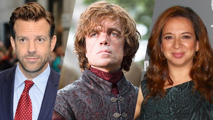 BIG STARS. Jason Sudeikis, Peter Dinklage, and Maya Rudolph will be in the upcoming 'Angry Birds' movie